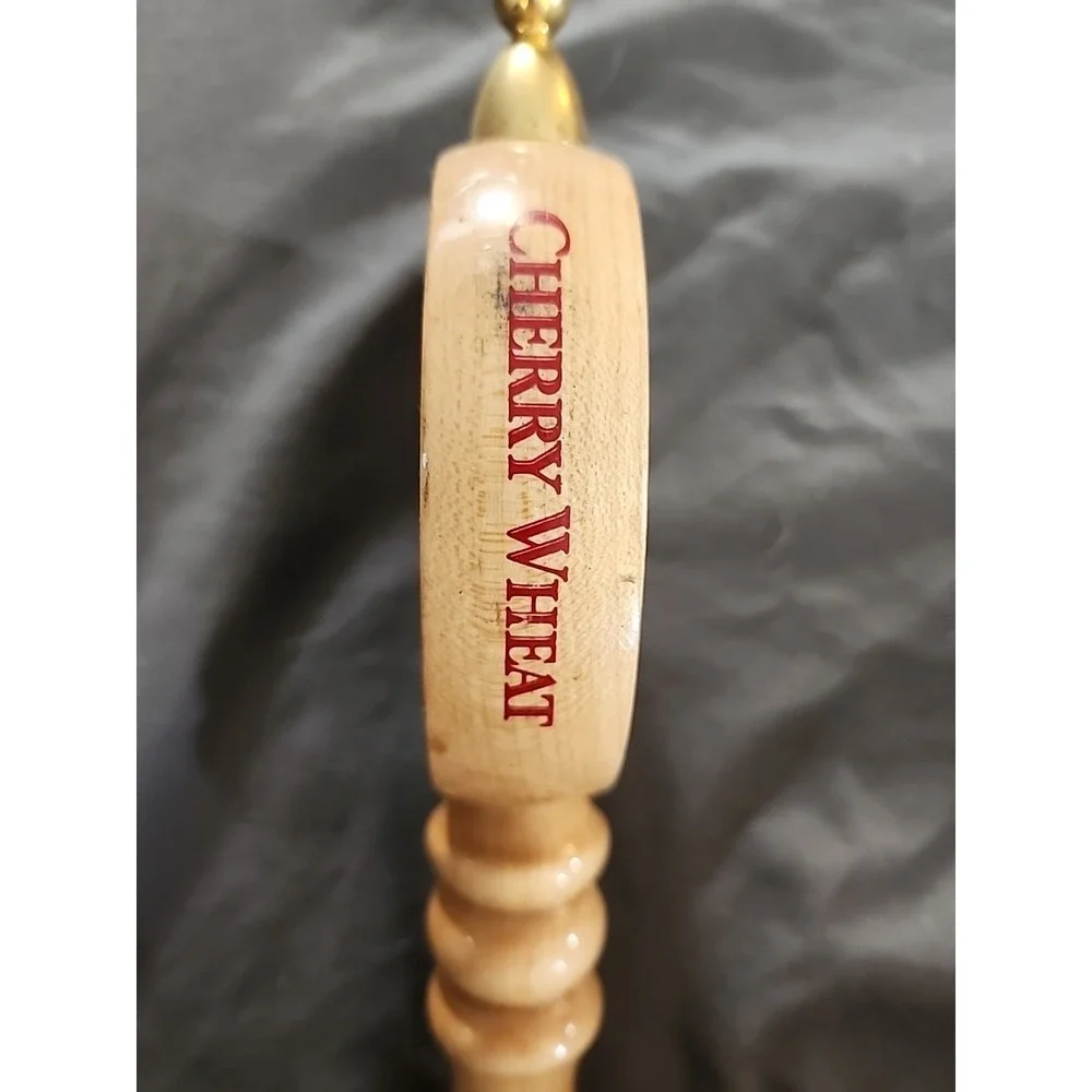 Samuel Adams Cherry‎ Wheat (Blonde Wood) Beer Tap Bar Pub Handle